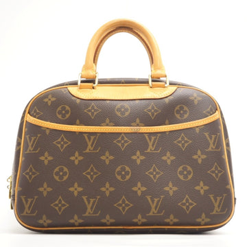 LOUIS VUITTON M42228 Trouville Monogram Handbag Brown Women's