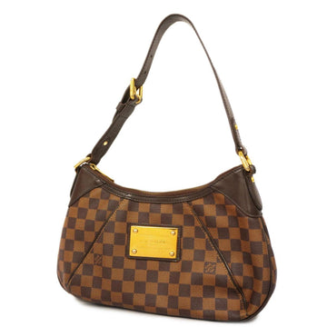 LOUIS VUITTON Shoulder Bag Damier Thames PM N48180 Ebene Ladies