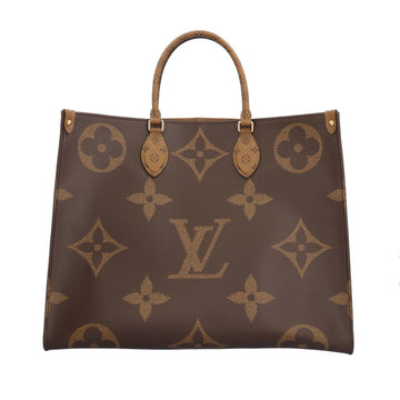 LOUIS VUITTON On the Go GM Monogram Giant Shoulder Bag Canvas M45320 Brown Women's