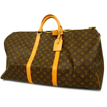 LOUIS VUITTONAuth  Monogram Keepol 60 M41422 Men,Women,Unisex Boston Bag