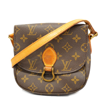 LOUIS VUITTONAuth  Monogram Mini Saint-Cloud M51244 Women's Shoulder Bag