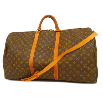 LOUIS VUITTONAuth  Monogram Keepall Bandouliere 60 M41412 Men,Women,Boston Bag