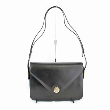 GUCCI Old 001/406/0622 Shoulder Bag Leather Black Ladies