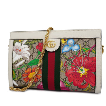 GUCCIAuth  Ophidia Shoulder Bag Ophidia 503877 Women's PVC,Leather Shoulder Bag