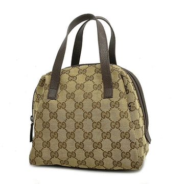 GUCCI Handbag GG Canvas 124542 Brown Beige Ladies