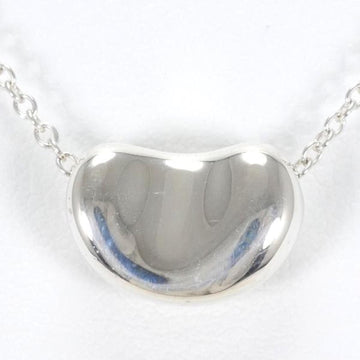 TIFFANY Bean silver necklace total weight about 3.3g 42cm jewelry