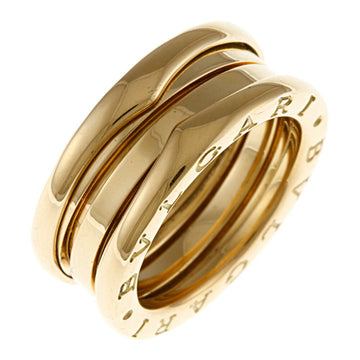 BVLGARI B Zero One Ring No. 10.5 18K K18 Yellow Gold Women's