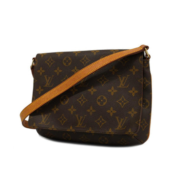 LOUIS VUITTON Shoulder Bag Monogram Musette Tango M51257 Brown Women's