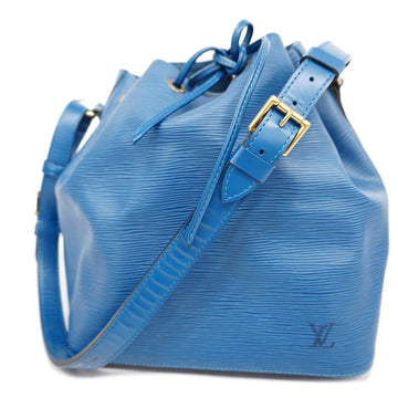 LOUIS VUITTONAuth  Epi Petit Noe M44105 Women's Shoulder Bag Toledo Blue