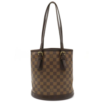 Louis Vuitton Damier Male bucket type shoulder bag tote pouch shortage N42240