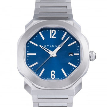 BVLGARI Octo Roma Watch 102856 Blue Dial Men's