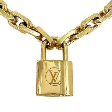 Louis Vuitton Collier LV Edge Cadena Necklace Metal Gold MP2993 DP1201 Accessories Men's Women's