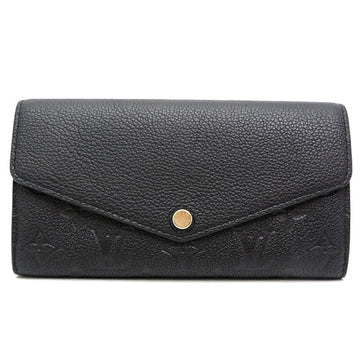 LOUIS VUITTON Portefeuille Sarah *Initials Women's Long Wallet M61182 Monogram Empreinte Noir [Black]