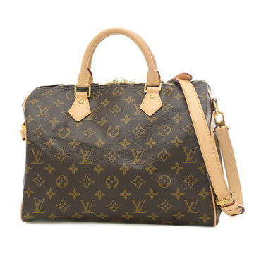 LOUIS VUITTON Monogram Speedy Bandouliere 30 2Way Bag M41112