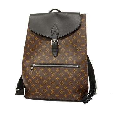 LOUIS VUITTONAuth  Monogram Macassar Parc M40637 Men's Backpack