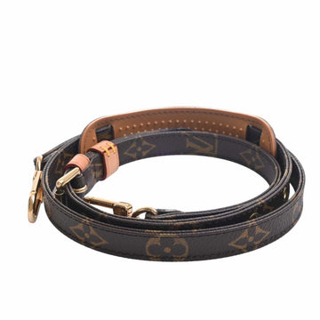 LOUIS VUITTON Monogram Shoulder Strap Brown Women's