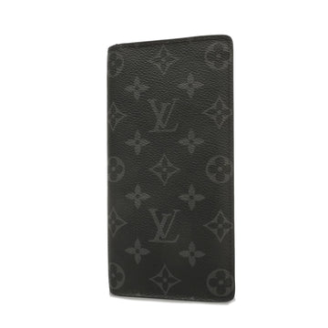 LOUIS VUITTONAuth  Monogram Eclipse Portofeuil Brother M61697 Men's Long Wallet