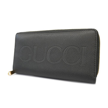 Gucci Long Wallet 658691 Women,Men,Unisex Leather Black