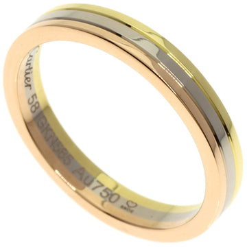 CARTIER Three Color #58 Ring K18 Yellow Gold/K18PG/K18WG Ladies