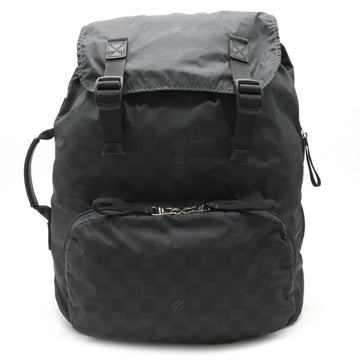 Louis Vuitton Damier Benture Light Pack Backpack Rucksack Nylon Galaxy Black N41189