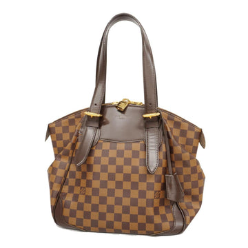 LOUIS VUITTON Tote Bag Damier Verona MM N41118 Ebene Ladies