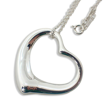 TIFFANY 925 open heart large long pendant