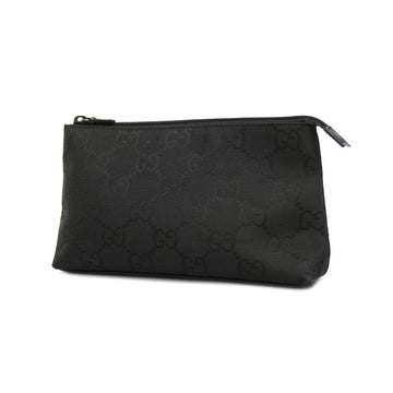 GUCCIAuth  Pouch 039 1117 Women's Nylon Pouch Black