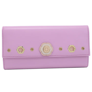 SALVATORE FERRAGAMO FERRAGAMO 22-D253 Long Wallet Pink Ladies