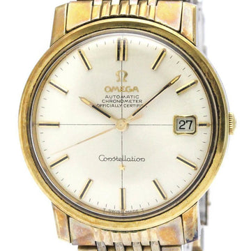 OMEGA Constellation Chronometer Cal564 Gold Plated Mens Watch 168.010 BF566031