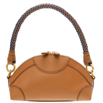 STELLA MCCARTNEY Doctor Bag Leather Brown Handbag