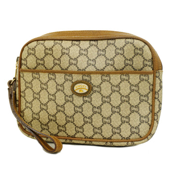 GUCCIAuth  Clutch Bag Women's GG Plus Clutch Bag Beige