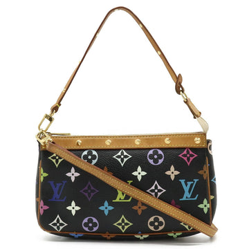 Louis Vuitton Monogram Multicolor Accessoir Shoulder Bag Noir Black M92648