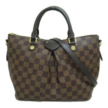 LOUIS VUITTON Siena PM Shoulder Bag Brown Damier PVC coated canvas N41545