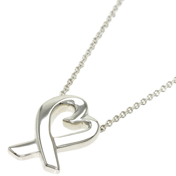 TIFFANY Loving Heart Necklace Silver Ladies &Co.