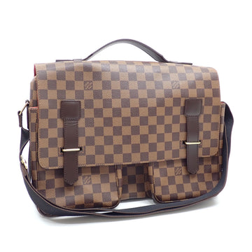 Louis Vuitton Shoulder Bag Damier Broadway N42270 Ebene Women's Men's