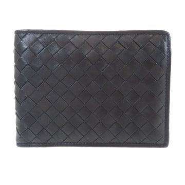 Bottega Veneta Intrecciato Bi-Fold Wallet Calf Men's BOTTEGA VENETA