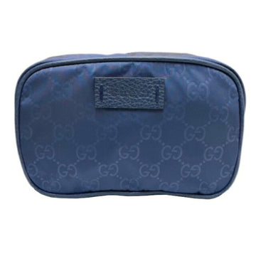 GUCCI Multi Pouch 510341 Nylon Navy Case Ladies Men's