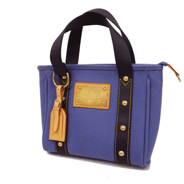 LOUIS VUITTONAuth  Antigua Hippopotamus PM M40090 Women's Handbag Blue