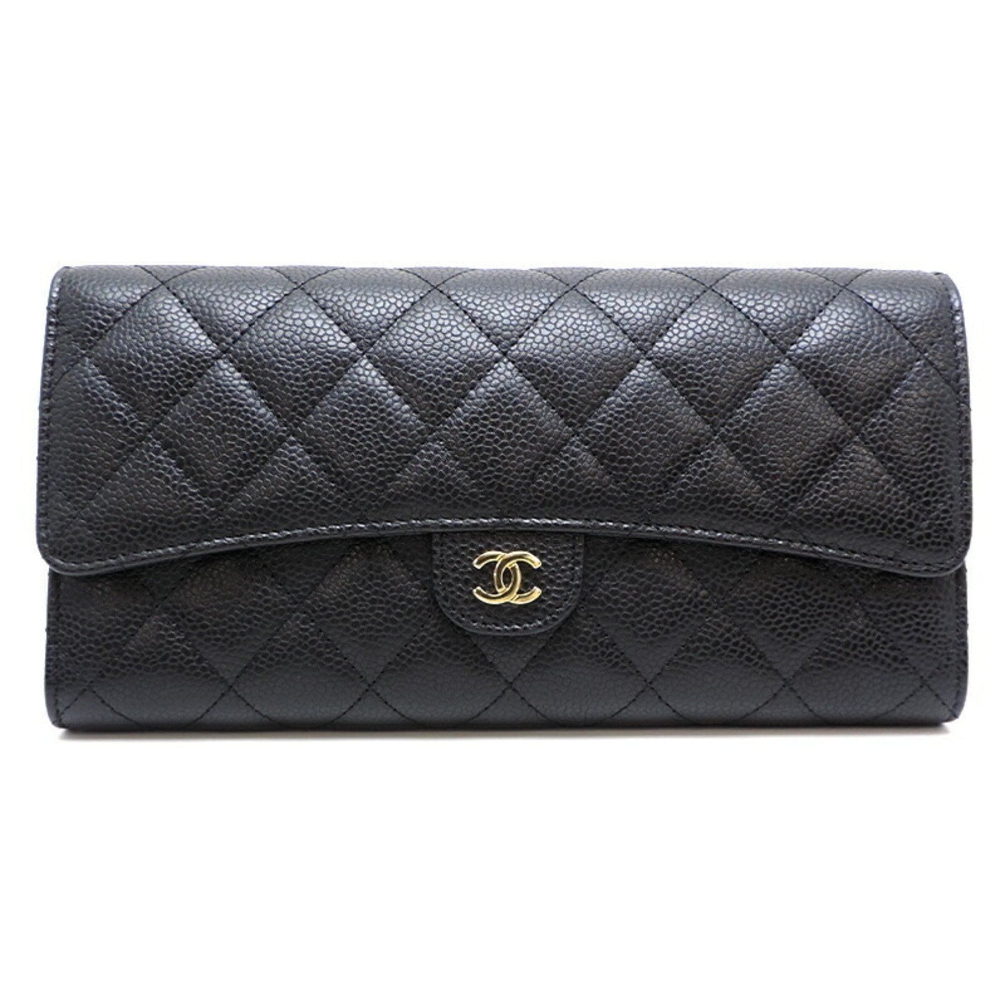 Chanel store caviar clutch