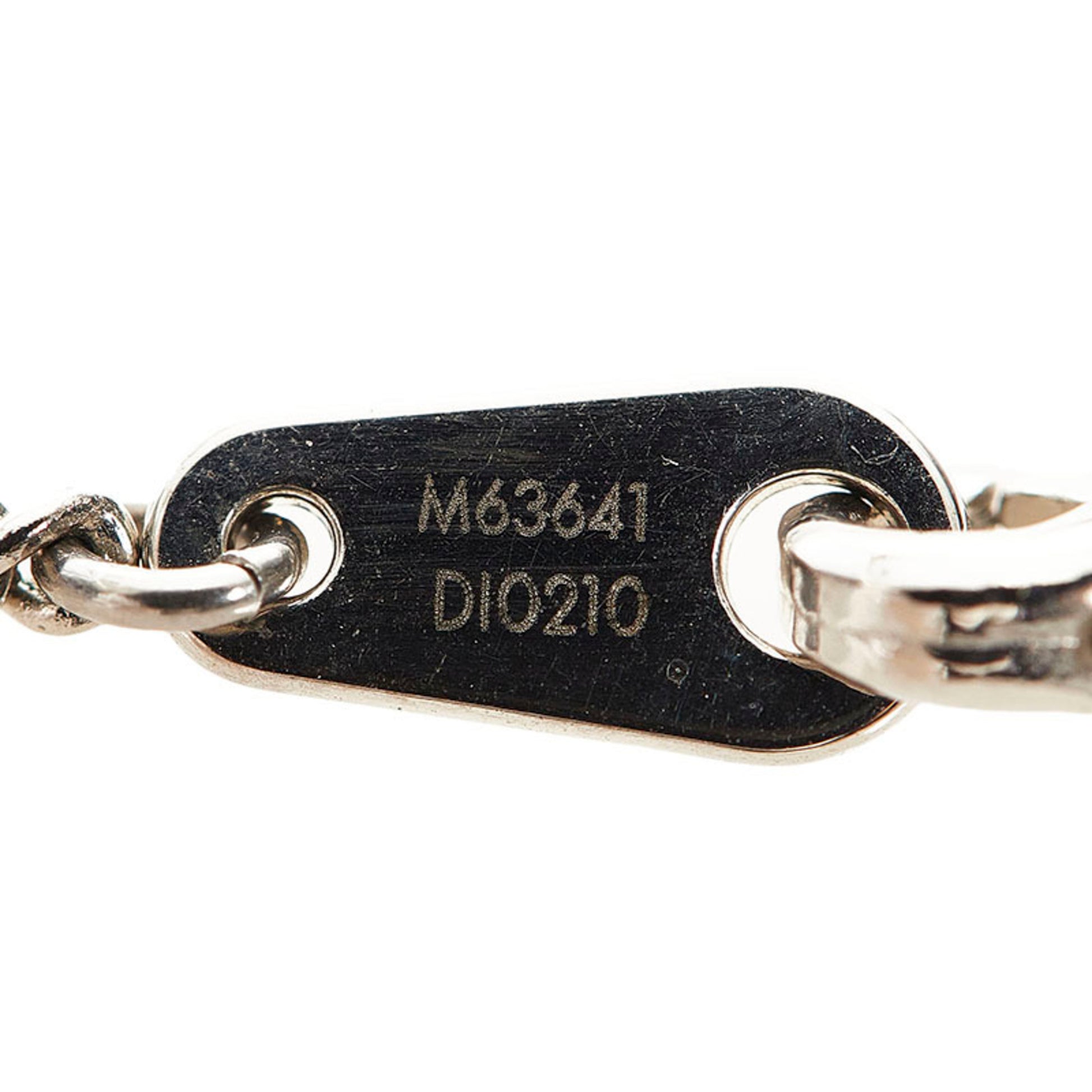 louis vuitton Monogram Eclipse Chain Bracelet silver Silvery Metal  ref.717670 - Joli Closet