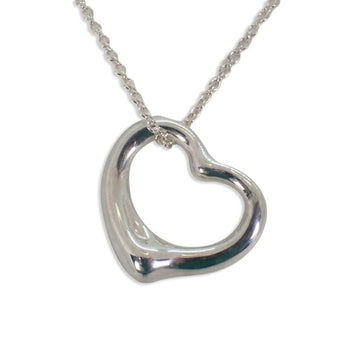 TIFFANY 925 open heart pendant necklace