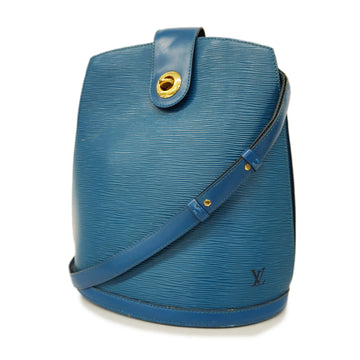 LOUIS VUITTONAuth  Epi Cluny M52255 Women's Shoulder Bag Toledo Blue