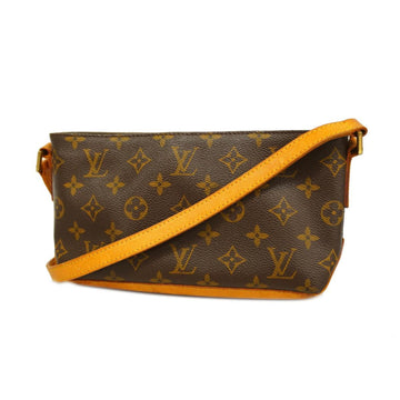 LOUIS VUITTON Shoulder Bag Monogram Trotter M51240 Brown Ladies