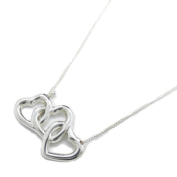 TIFFANY&CO Triple Heart Necklace Necklace Silver Silver925 Silver