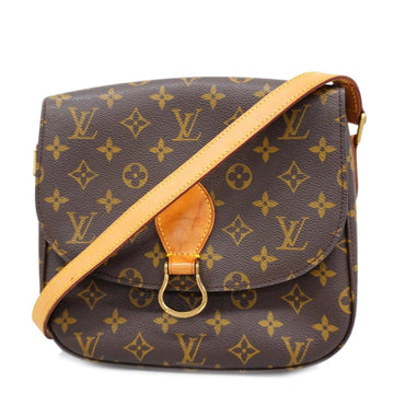 LOUIS VUITTON Shoulder Bag Monogram Saint Cloud M51242 Brown Ladies