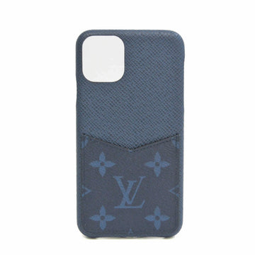 LOUIS VUITTON Taiga Monogram Eclipse Phone Bumper For IPhone 11 Cobalt PHONE / Bumper 11 M30601