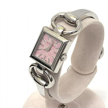 GUCCI Tornavoni YA120515 watch  pink pearl quartz