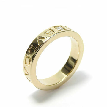 BVLGARIBulgari Ring  Double 1P Diamond Approx. 6.7g K18YG Yellow Gold Accessory Women's  jewelry ring diamond