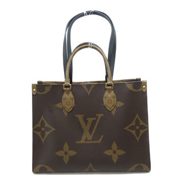 LOUIS VUITTON On The Go MM Tote Bag Brown Monogram / Giant PVC coated canvas M45321