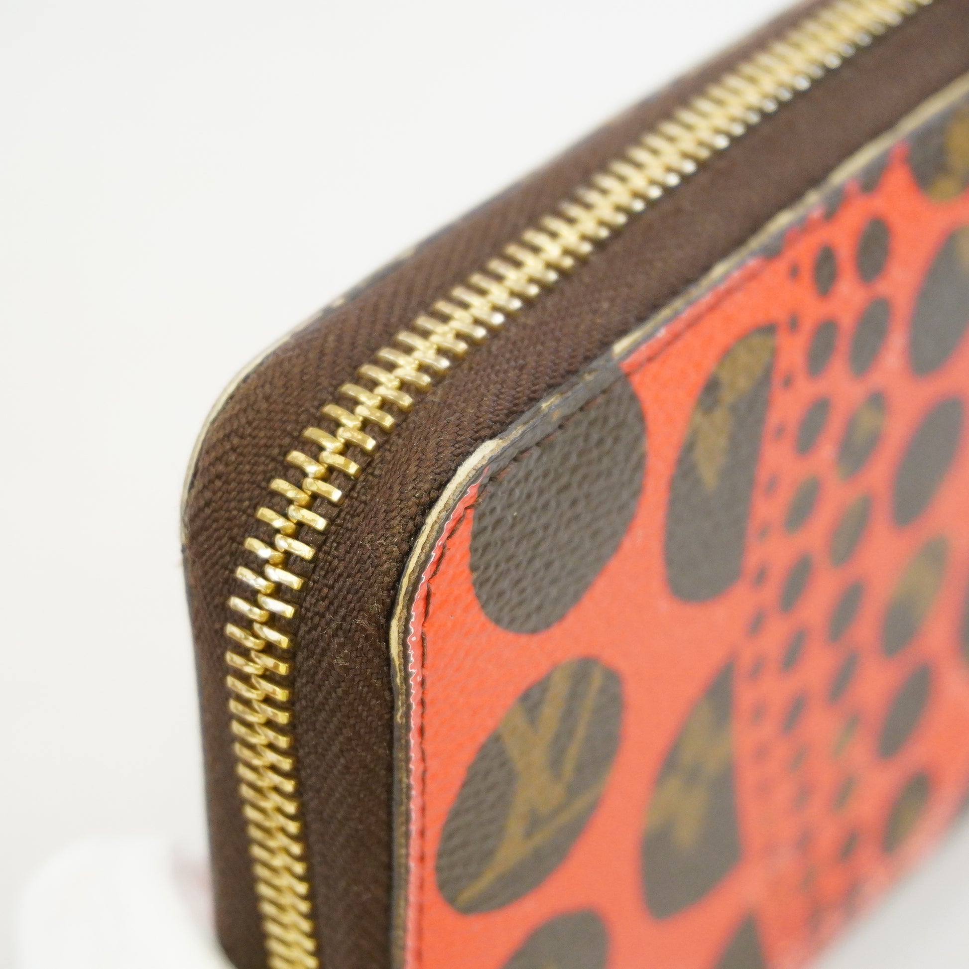 Louis Vuitton Pumpkin Dot (Yayoi Kusama) Zippy Wallet M60450 Women's L in  2023